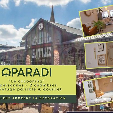 Oparadi "Le Coconing" En Plein Coeur Du Marche De Wazemmes 里尔 外观 照片